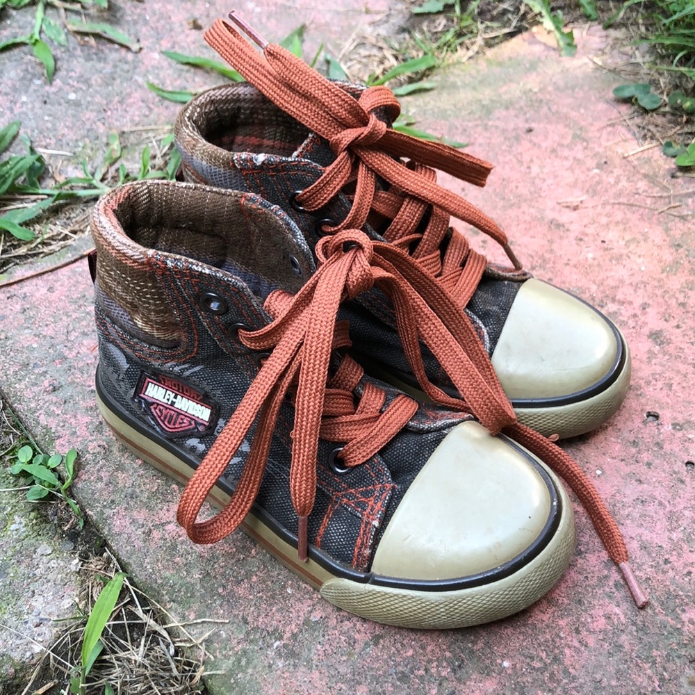 Boy’s Harley Davidson High Tops